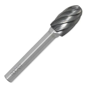 Lima Rotativa Oval Para Alumínio 10Mm 45,0096 - Rocast