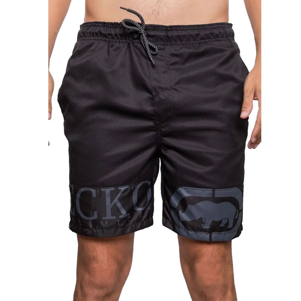 Bermuda Sintética Ecko Masculina Recorte Avesso