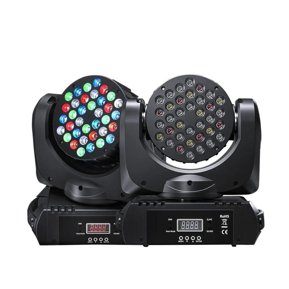 Moving Head Wash 108W 36x3W LED RGBW Betopper LM108