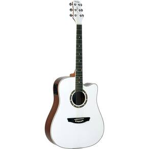 Violão Strinberg CD40 AÇO Eletroacústico White Sparkle