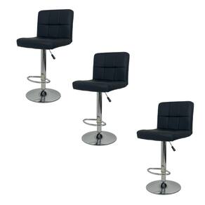 Banqueta Gomos Comfort Estofada Giratória Altura Regulável