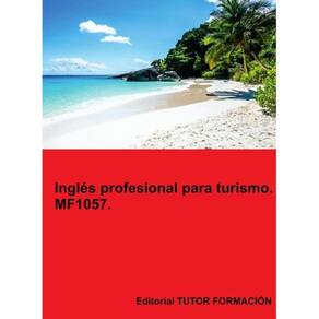 Inglés profesional para turismo. MF1057. - Espanhol