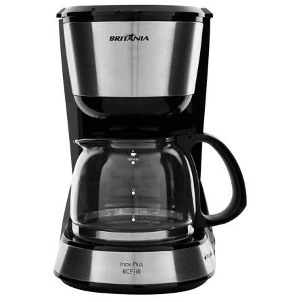 Cafeteira Elétrica Britânia Preto 110v - Bcf18i