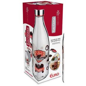 Garrafa De Vidro Decorada Para Leite 950 Ml Achocolatado