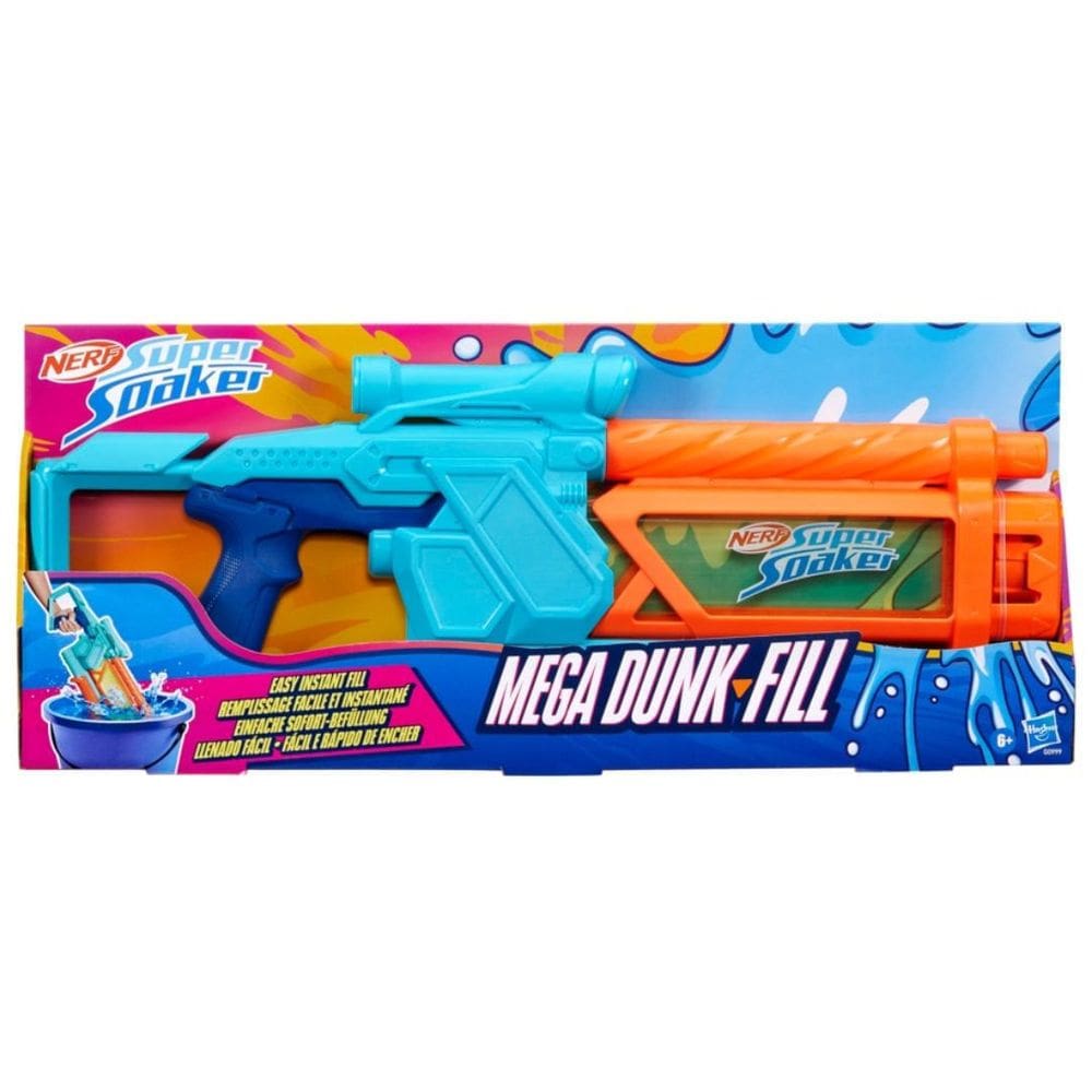Lancador de Agua Nerf - Super Soaker Mega Dunk HASBRO