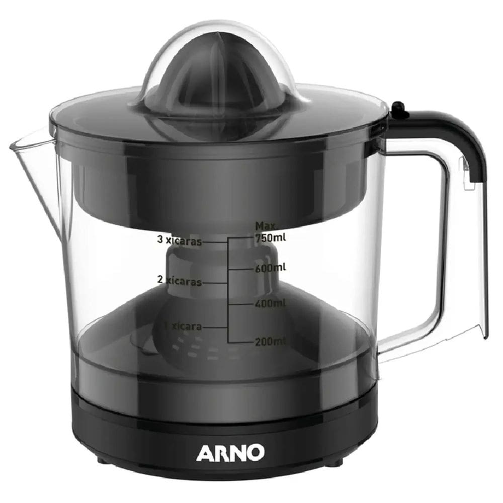 Espremedor Frutas ARNO Suco EXPRESS 0,75L - CP31 Preto 110 VOLTS