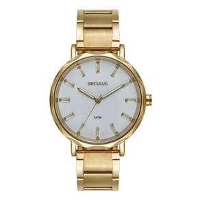 Relógio Seculus Feminino Ref: 77319Lpsvds1 Fashion Dourado