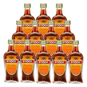 Miniatura Licor Creme de Chocolate Stock 50ml 12un