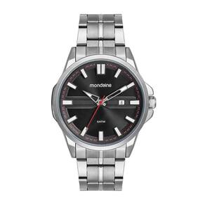 Relogio Mondaine Masculino Ref: 32876G0Mvne2 Casual Prateado