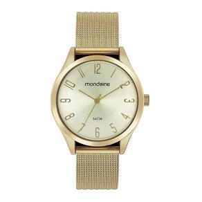 Relogio Mondaine Feminino Ref: 99710Lpmvde2 Casual Mesh