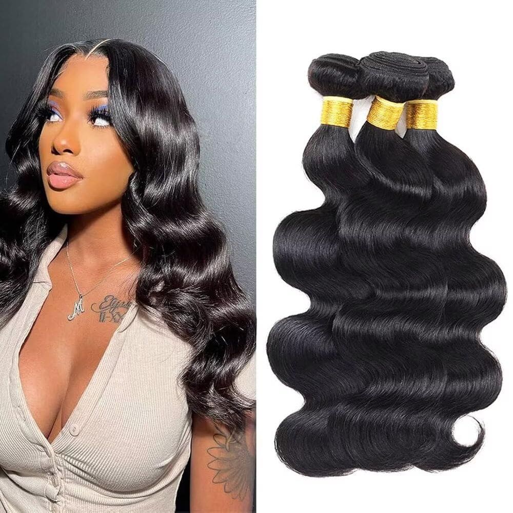 Pacotes de cabelo Bat 12A Body Wave 40cm 40cm 40cm Brazilian
