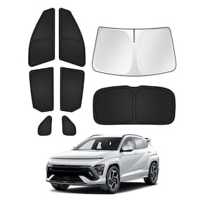 Vela de guarda-sóis para pára-brisa Hyundai Kona 2024-2025 8 unidades