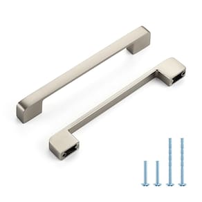 Cabinet Pulls HOME EDIT de níquel escovado de 6-1/4 polegadas, pacote com 24