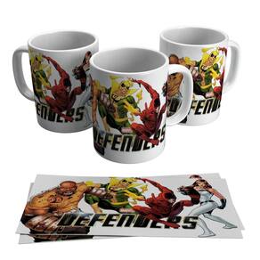 Caneca Os Defensores Série Netflix Marvel Defenders Heróis