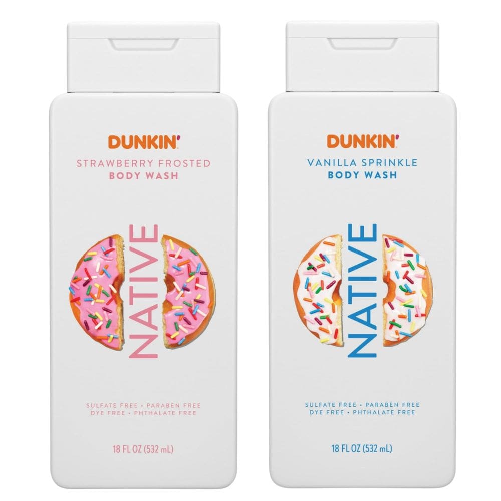 Body Wash Native Limited Edition Perfumes 532mL x2