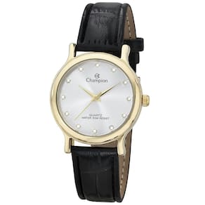Relógio Champion Feminino Ref: Ch24080m Casual Dourado