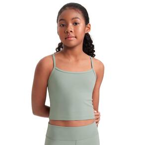 Camiseta regata CRZ YOGA Girl Butterluxe com forro duplo verde tamanho S