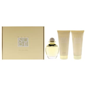 Conjunto de presentes nude de perfume Bill Blass, 3 peças para mulheres