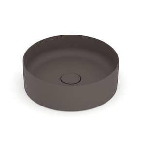 Cuba Apoio 39cm Redonda Roca T2 Terra Cafe A32787n660