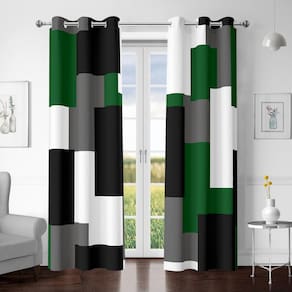 Cortinas Blackout Tyrot Green 100% Blackout 160x160cm 2 painéis