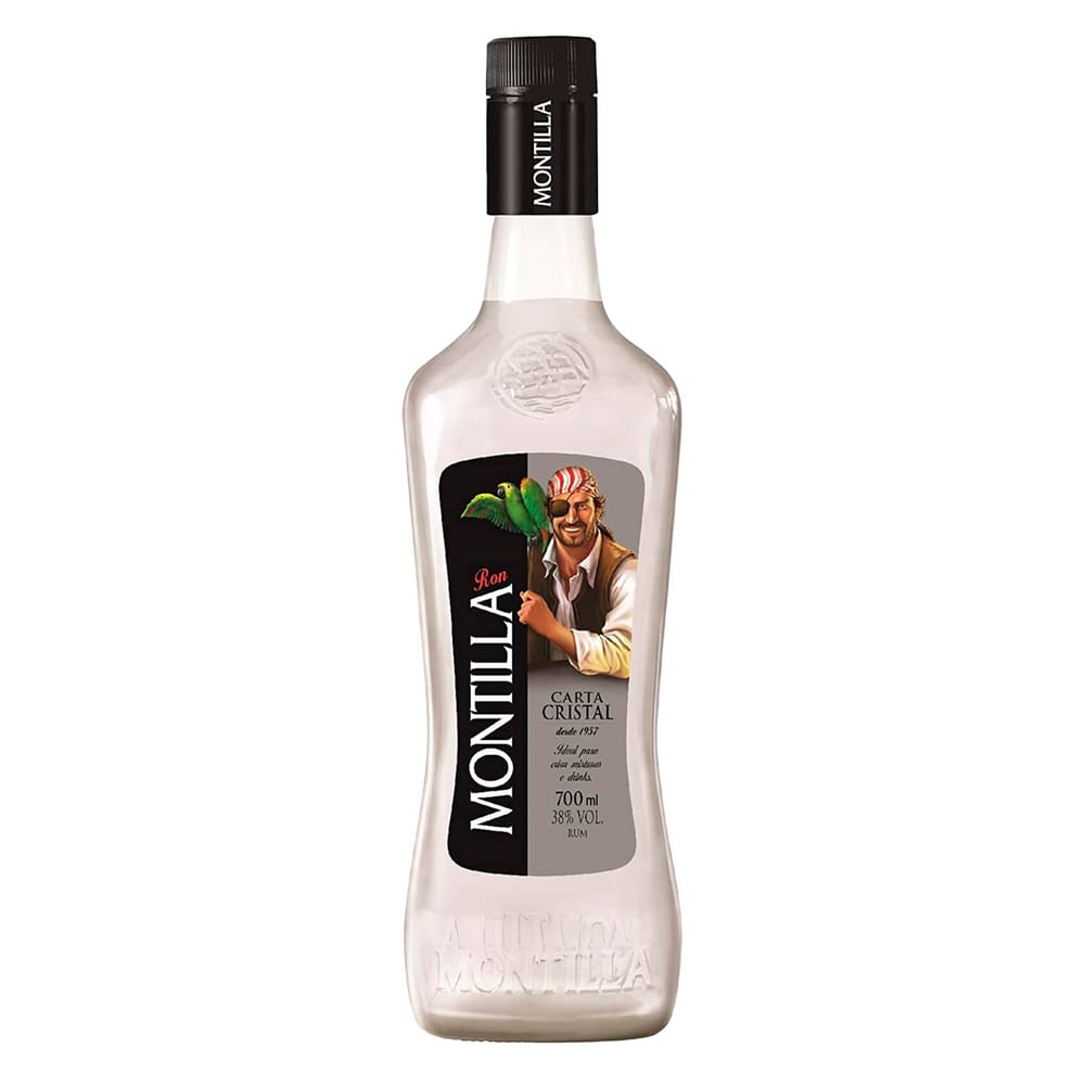 Rum Nacional Montilla Carta Cristal 1l