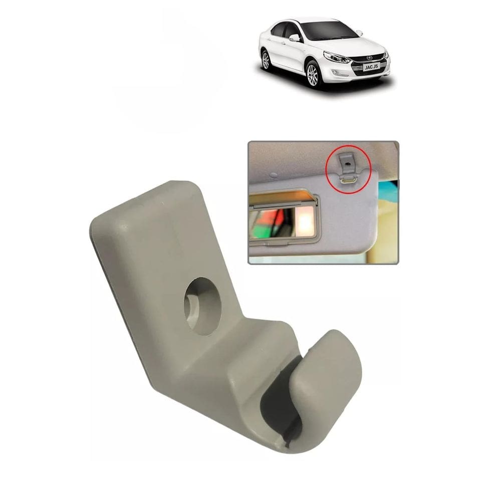 Suporte Presilha Grampo Para Sol Cinza J3 J4 J5 J6 T6 2009 2010 2011 2012 2013 2014 2015 5702306U7154