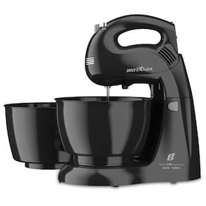 Batedeira Britânia Pérola 550 Double Bowl 4 Velocidades 500W