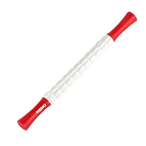 Bastão de massagem Muscle Roller MZDXJ para atletas vermelhos