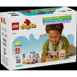 Lego - Ambulancia e Motorista LEGO DO BRASIL