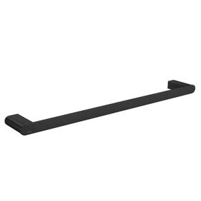 Porta Toalha 60cm Deca Versa Black Matte 2040.bl31.060.mt