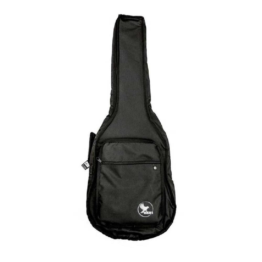 Capa P/ Violão Folk Extra Bolso Cargo - Nylon 600 - Preto Bkr 1 [F108]