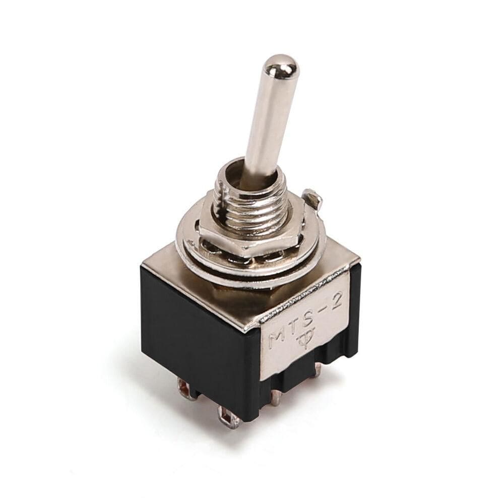 Chave Seletora Mini 2 Posições Niquelada Spirit M205-NI [F035]