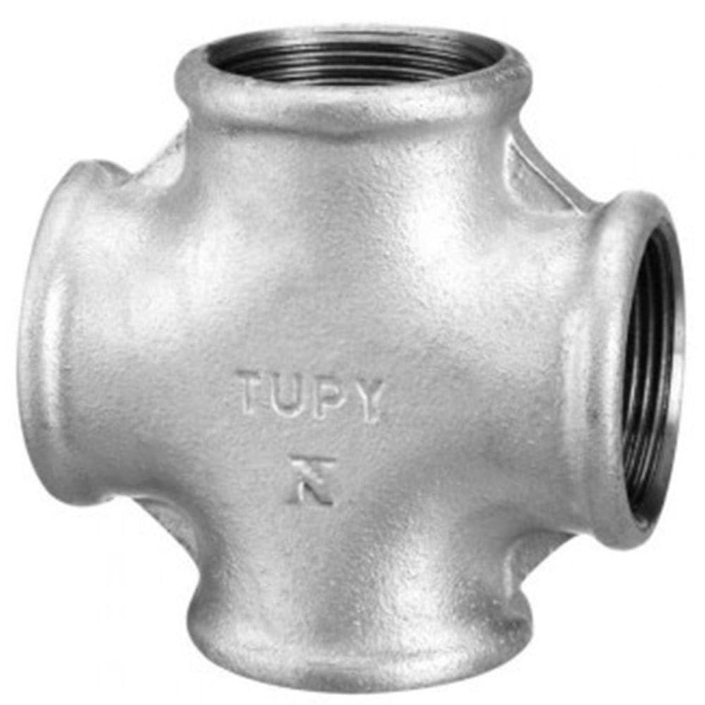 Cruzeta Ferro Galvanizado Tupy 3/8 Bspz