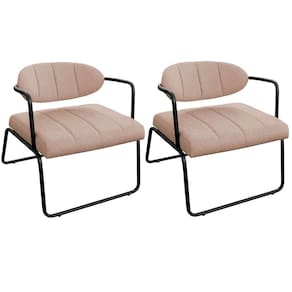 Kit 2 Poltronas para Sala e Escritório Base de Ferro Tavla