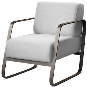 Poltrona para Sala e Escritório Base de Metal Mubai