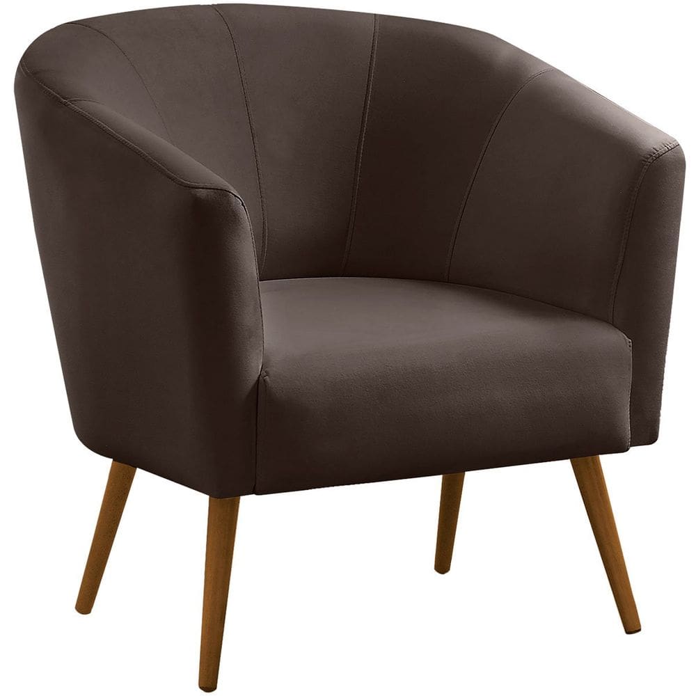 Poltrona para Sala e Escritório Decorativa Pé Palito Belize