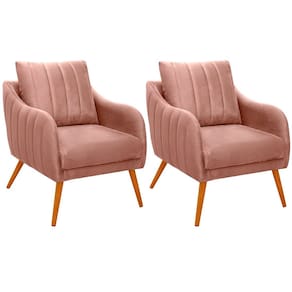 Kit 2 Poltronas para Sala e Escritório Decorativas Síria