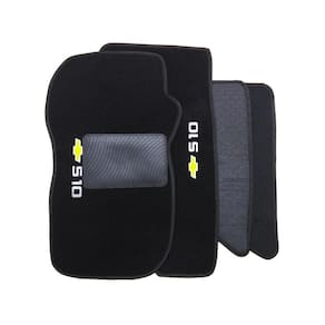 Tapete De Carpete Para S10 2001 Até 2012 Preto