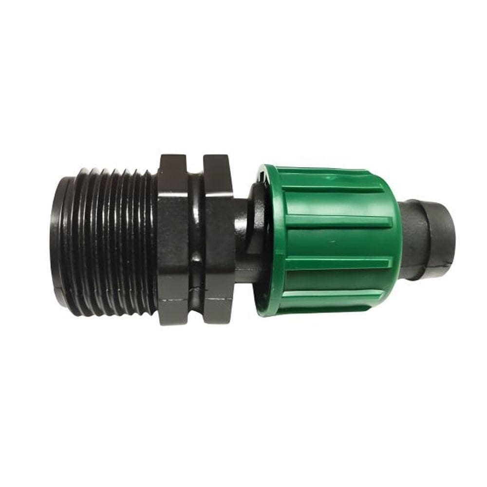 Conector Inicial Mangueira Gotejamento Rosca Macho 3/4 X 16 Mm 5 Unidades