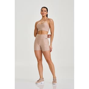 Conjunto Short Exclusivo+Top Cajubrasi Bege G(44/46)