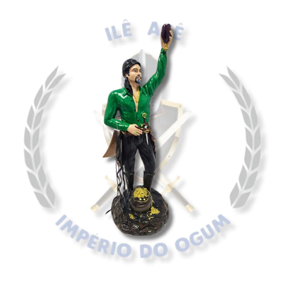 Imagem Resina Cigano 30Cm - Verde