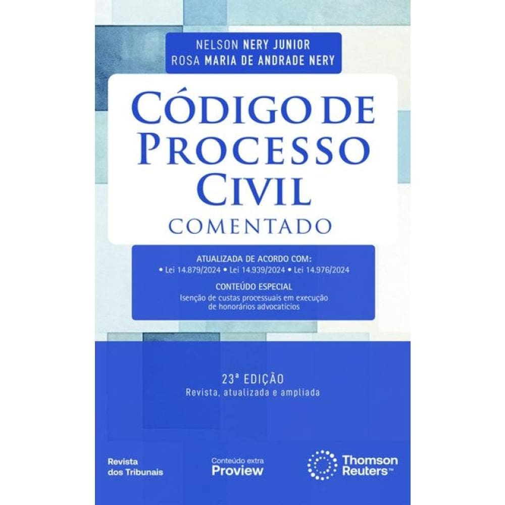 Código De Processo Civil Comentado - 2025