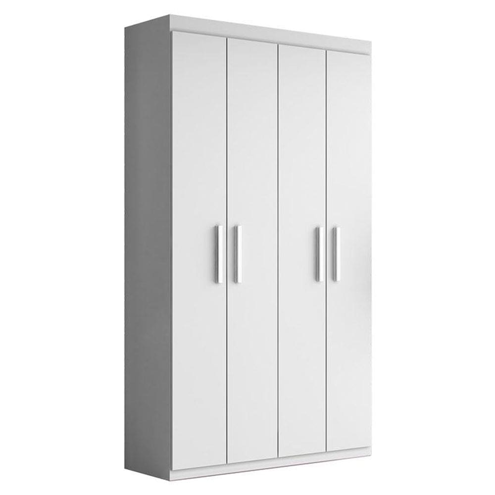 Armário Multiuso 4 Portas 2000194 Branco Brilho - Aramóveis