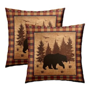 Conjunto de 2 capas de almofada Imiss Bear 45x45cm