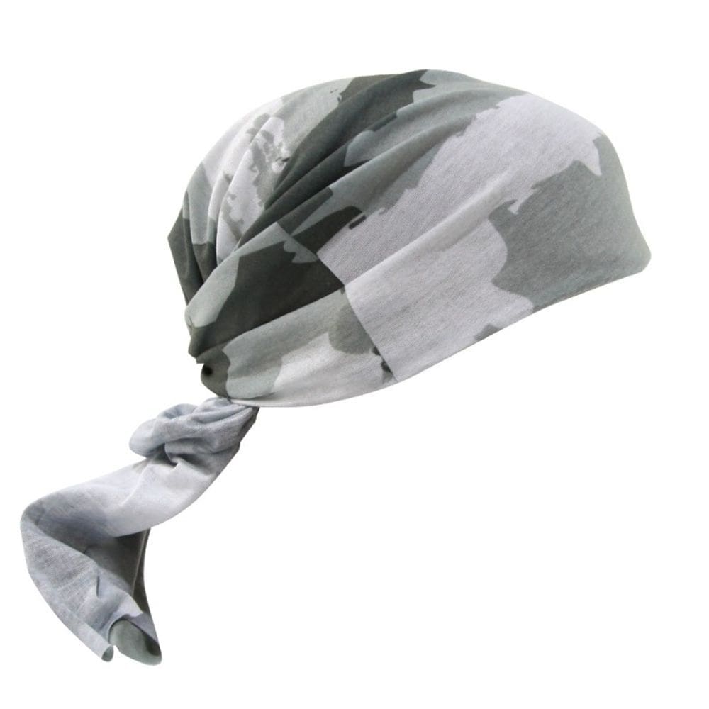 Bandana Estampada FBS 50 Cinza Nautika Urban