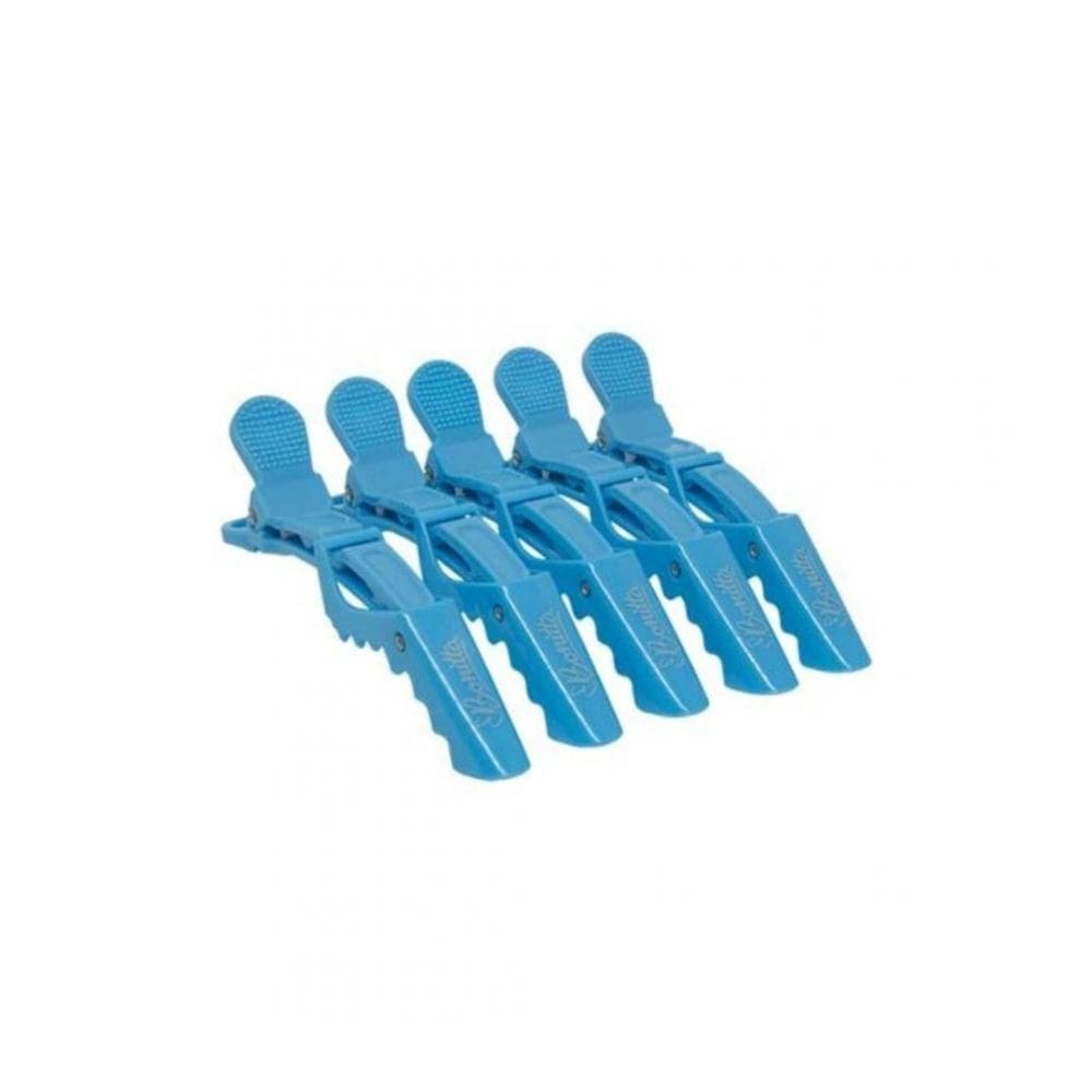 Clips Crocodilo Azul Antiderrapante Bonitta Ref 224bt