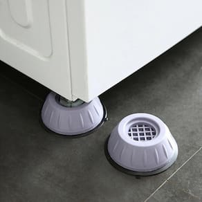 Kit 4 Pés Para Máquina De Lavar E Secadora
