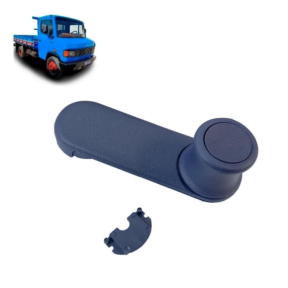 Manivela Reguladora Vidro Caminhão Mb Atron Hpn Ln Fpn Azul