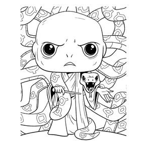 Livro de Colorir Oficial Funko Pop! - Dos Filmes de Harry Potter