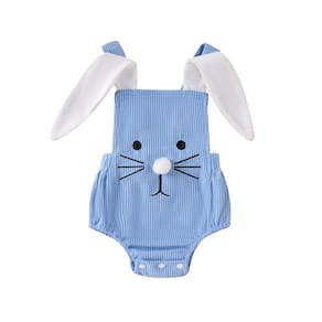 Roupa de bebê Gueuusu Minha primeira fantasia de coelhinho da Páscoa de 0 a 3 meses